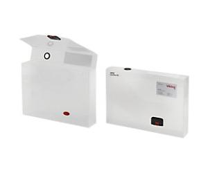 Snopake DocBox Document Box 12871 A4 PP (Polypropylene) 33.7 (W) x 6 (D) x 24.4 (H) cm Transparent 6.0 cm