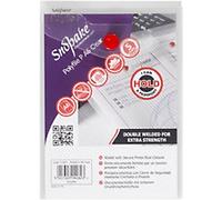 Snopake Document Wallet 13293 A6 PP (Polypropylene) 11.5 (W) x 15 (H) cm Transparent Pack of 5