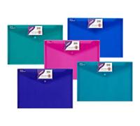 Snopake Snopake Polyfile ID Wallet File Polypropylene A4 Electra Assorted Colour