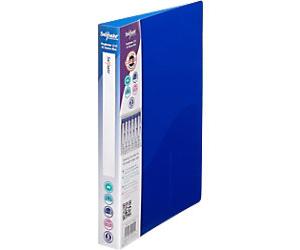 Snopake Electra 15 mm Ring Binder PP (Polypropylene) A5 2 Rings Blue Pack of 10