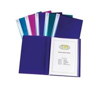 Snopake Electra Display Book 24 Pocket A3 Assorted (5 Pack)