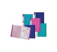 Snopake Electra Display Book 24 Pocket A4 Assorted (Pack of 10) 12219