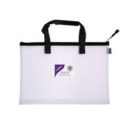 Snopake EVA Mesh High Capacity Project Zippa Bag A3 Black