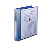 Snopake Executive Presentation 4D-Ring A4 Binder Electra Blue