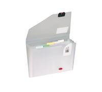 Snopake Expanding Organiser 6 Part A4 Clear