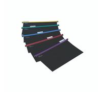 Snopake H/Glid Susp Fl Fscap AST P25