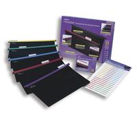 Snopake HangGlider Suspension Files - 25 Clear Holders hanging folder