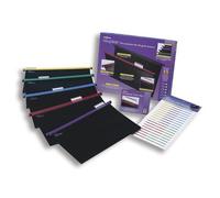 Snopake HangGlider Suspension Files 10296 A4 Assorted Pack of 25
