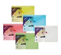 Snopake Snopake Polyfile Wallet File Polypropylene A5 Classic Assorted Colours (