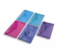 Snopake Polyfile Electra - Assorted Colour Packs - A4 Plus (foolscap) Electra Asst Polypropylene (PP)