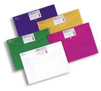 Snopake Snopake Polyfile ID Wallet File Polypropylene A4 Bright Assorted Colours