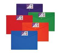 Snopake Snopake Polyfile ID Wallet File Polypropylene A4 Electra Assorted Colour