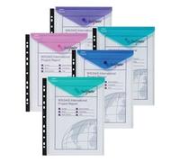 Snopake Polyfile Ring Binder Wallet High Capacity A4 [Pack 5] - 15695