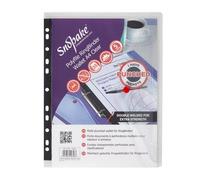 Snopake Polyfile Ring Binder Wallet Polypropylene A4 Clear Ref 12566 [Pack 5] + Free Finchley Refill Pen