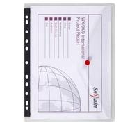 Snopake Polyfile RingBinder Wallet A4 Clear (10)