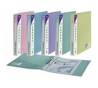 Snopake Reborn 2/25 A4 Ring Binder Assorted (Pack of 5) 15918