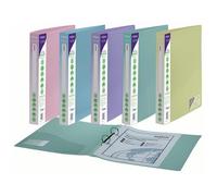Snopake Reborn A4 2 O-Ring 25Mm Ring Binder Pastel (Pack 5) 15918