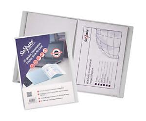 Snopake Superline 20 pocket A3 Presentation Folder 11953 Transparent 32.2 x 1.5 x 44 cm