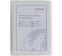 Snopake Superline Presentation Book 20 Pocket Polypropylene A5 Clear