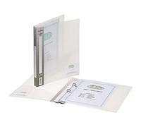 Snopake 25mm 2 Ring Ring Binder Polypropylene A4 Clear (10 Pack)