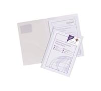 Snopake TwinFile Presentation File a4 Clear (5 Pack)