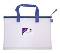 Snopake Zip Lock Bag 15871 A4+ Zip EVA (Ethylene-Vinyl Acetate) 40.5 (W) x 1 (D) x 28 (H) cm Blue