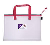 Snopake Zip Lock Bag 15872 A4+ Zip EVA (Ethylene-Vinyl Acetate) 40.5 (W) x 1 (D) x 28 (H) cm Red