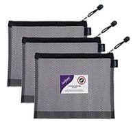 Snopake Zip Lock Bag 15880 Zip EVA (Ethylene-Vinyl Acetate) 28 (W)3 (D)20.5 (H) cm Black 3