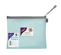 Snopake Zip Lock Bags A5 EVA (Ethylene-Vinyl Acetate) Landscape 26 (W)2 (D)22 (H) cm Pastel Blue Pack of 3
