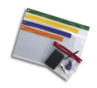 Snopake Zippa Bag A4 Plus Blue SK12804 (Pack-25) - 480mmx350mm
