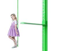 SNOPARD Growth Chart, Baby Height Chart,Spliced Height Ruler, Kids Height Measurement for Wall Sticker, Sliding Measuring Ruler for Nursery School Clinic with High Precision,79 inch (Green)