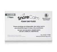 Snore Calm ELITE Foam Ear Plugs (7 Pairs) (5 Packs (35 Pairs))