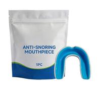 Snore Mouthpiece Guard - Nighttime Protection Bite, Open Front Snore Device for Sleeping Comfort, Home Camping Hotel Use, Anti Snoring Appliance for Men and Women, Comfortable Rest Solution