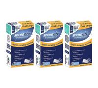 Snoreeze Anti-Snoring Oral Strips - Effective Snoring Aids for Men & Women - Fast Acting Snore Stopper to Use with Mobile App - Triple Pack - 42 Strips
