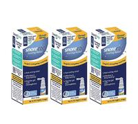 Snoreeze Anti-Snoring Throat Spray - Effective Snoring Aids for Men & Women - Fast Acting Lubricating Thermo Gel - Snore Stopper to Use with Mobile App - Triple Pack -23,5ml Each - 150 Nights Use