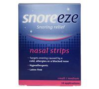 Snoreeze Snoring Relief Nasal Strips Small / Medium - 10 Applications