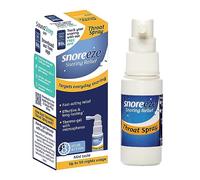 Snoreeze Anti-Snoring Throat Spray - Effective Snoring Aids for Men & Women - Fast Acting Lubricating Thermo Gel - Snore Stopper to Use with Mobile App - 23,5ml, 50 Nights Use