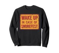 Snorefest Funny Sarcastic Mom Boss Parent Team Work Jokes Sweatshirt