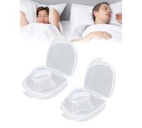SnoreSnoozer Pro - Instant Snoring Relief, Improved Sleep Quality, Comfortable and Custom Fit, Sleep Doctors Designed & Recommended (2pcs)