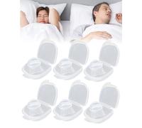SnoreSnoozer Pro - Instant Snoring Relief, Improved Sleep Quality, Comfortable and Custom Fit, Sleep Doctors Designed & Recommended (6pcs)