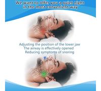 Snoring Aids for Men Effective Anti-Snoring Devices Mouthpiece-Stop Snoring Comfortable, Ready to Use Snore Stopper, Soft Snoring Mouth Guard Aids for Women,Bring Quiet Night Snore Reducing