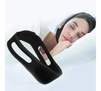 Snoring Chin Strap Anti Snoring Aid for Women & Men (Black)