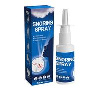 Snoring Nasal Spray 30ml - Effective Anti-Snoring Drops for Better Sleep - Snore Relief Remedy Opens Up The Throat Air Passage - Enables Better Breathing, Natural Anti-Snoring Solution