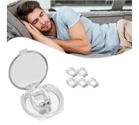 Snoring Nose Clip Zriol - Nasal Airflow Clip, Zriol Nose Clip, Magnetic Nose Clip for Snoring, Septum Nose Ring, Experience A Silent, Quality Sleep (5pcs)