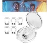 Snoring Nose Clip Zriol - Nasal Airflow Clip, Zriol Nose Clip, Magnetic Nose Clip for Snoring, Septum Nose Ring, Experience A Silent, Quality Sleep (5pcs)