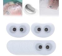 Snoring Relief Magnetic Stickers - Replacement Patches for Chin and Throat, Conductive Strips for Effective Sleep Support