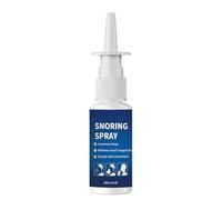Snoring Spray - Portable Gentle Liquid, Snore Stopping Nasal Mist, Precise Nozzle Application, Throat Airway Lubricating Function, Personal Wellness Category, Clear Women Mom Wife 30ml