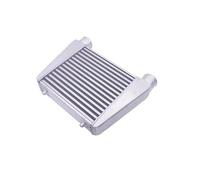 Snorkel 2.5inch Inlet 63mm Outlet For Turbo Car Intercooler Universal 280x280x76mm Aluminum Cold Air Intake Radiator Air Intake Hose