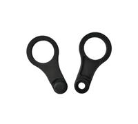 Snorkel Clip Replacement Portable Flexible Diving Soft Snorkel Keeper Unisex Black Color 8 Shaped
