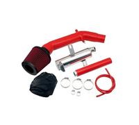 Snorkel For Abarth 500 595 695 Silicone Intake Modified Kit With Aluminum Reduce Wiper Tank Air Filter Need Front Intercooler Kit Intake Hose Pipe(Red)